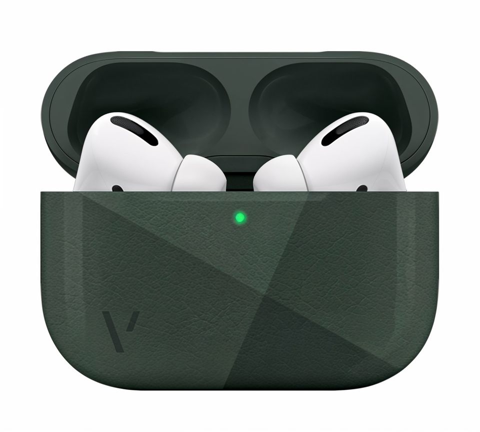Volp earbud case in green