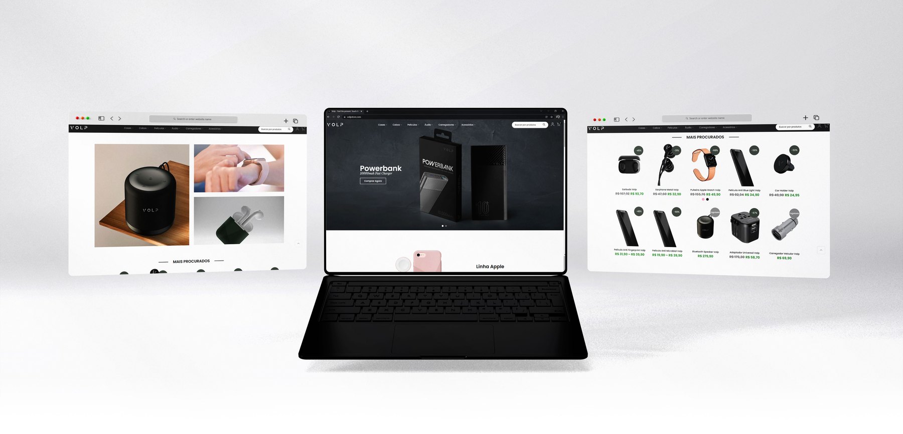 Volp e-commerce store design